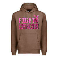 Chestnut Fight Cancer Premium Hoodie - texasbilliewilder