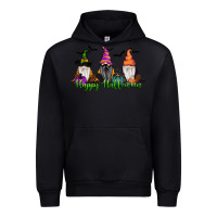 Black happy halloween gnome pumpkin Urban Hoodie - RanaPortraitStore