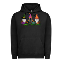 Pigment Black happy halloween gnome pumpkin Urban Hoodie - RanaPortraitStore