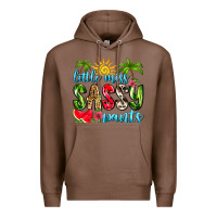 Chestnut little miss sassy pants Premium Hoodie - Zillion Design Studio