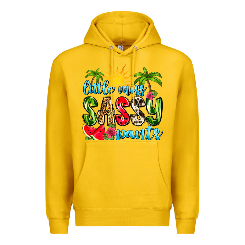 Little Miss Sassy Pants Premium Hoodie by Zillion Design Studio | Teevron