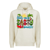 Oatmeal Heather little miss sassy pants Premium Hoodie - Zillion Design Studio