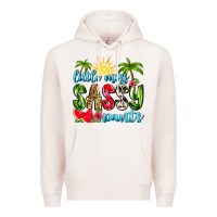 Pale Pink little miss sassy pants Premium Hoodie - Zillion Design Studio
