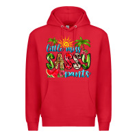 Red little miss sassy pants Premium Hoodie - Zillion Design Studio