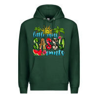 Sports Green little miss sassy pants Premium Hoodie - Zillion Design Studio