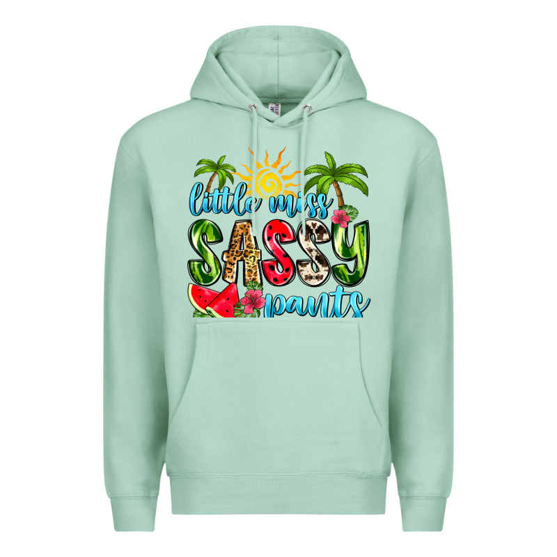 Little Miss Sassy Pants Premium Hoodie by Zillion Design Studio | Teevron