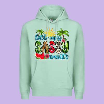 Little Miss Sassy Pants Premium Hoodie Designed By Zillion Design Studio
