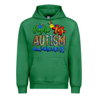 Emerald fight for autism awareness Urban Hoodie - Zillion Design Studio