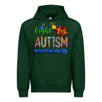 Forest Green fight for autism awareness Urban Hoodie - Zillion Design Studio