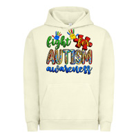 Pigment Pistachio fight for autism awareness Urban Hoodie - Zillion Design Studio