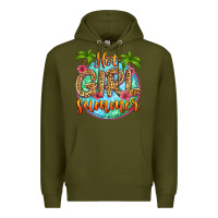 Army Green hot girl summer Premium Hoodie - Zillion Design Studio