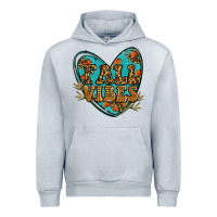 Heather Grey fall vibes heart Urban Hoodie - RanaPortraitStore