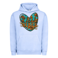 Pigment Grape Ice fall vibes heart Urban Hoodie - RanaPortraitStore