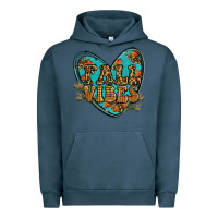 Pigment Midnight Navy fall vibes heart Urban Hoodie - RanaPortraitStore