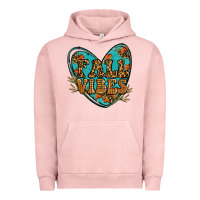 Pigment Salmon fall vibes heart Urban Hoodie - RanaPortraitStore