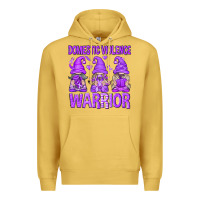 Antique Gold Domestic Violence Warrior Gnomes Premium Hoodie - texasbilliewilder