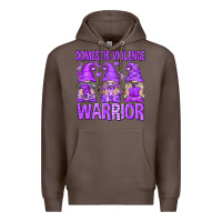 Coffee Domestic Violence Warrior Gnomes Premium Hoodie - texasbilliewilder