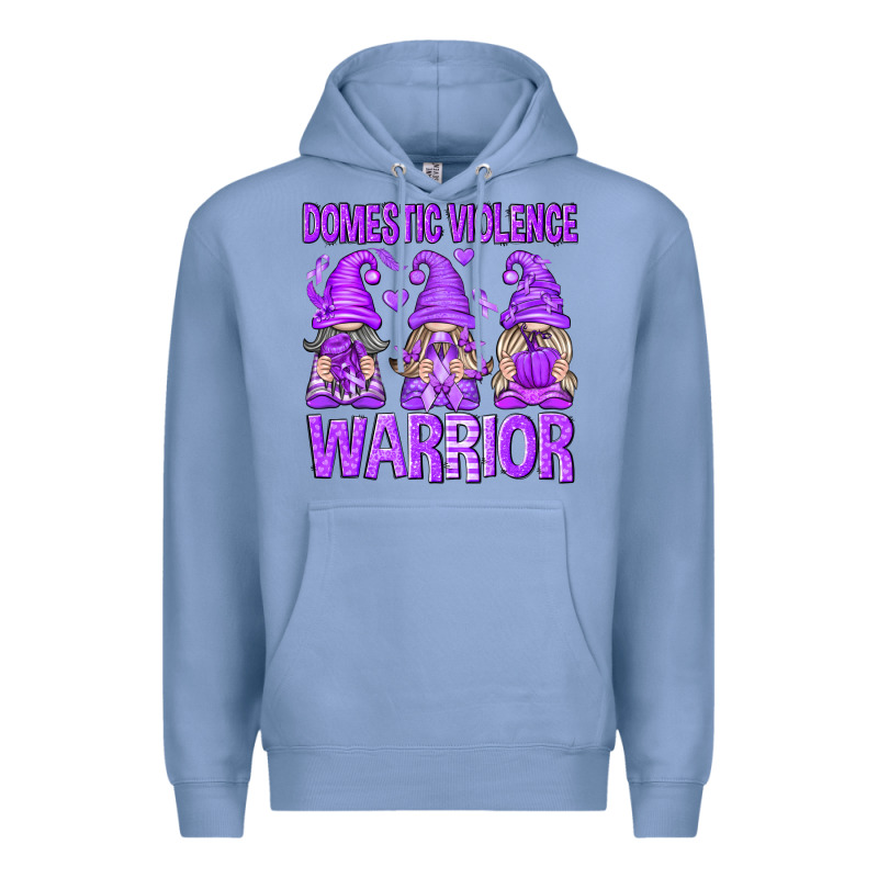 Domestic Violence Warrior Gnomes Premium Hoodie by texasbilliewilder | Teevron