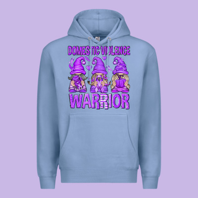 Domestic Violence Warrior Gnomes Premium Hoodie Designed By Texasbilliewilder