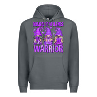 Rock Domestic Violence Warrior Gnomes Premium Hoodie - texasbilliewilder
