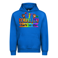 Cobalt equality hurts no one Urban Hoodie - Zillion Design Studio