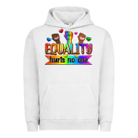 Pigment Lunar Rock equality hurts no one Urban Hoodie - Zillion Design Studio
