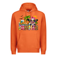 Carrot hello summer cow Premium Hoodie - Zillion Design Studio