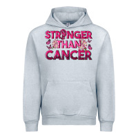Heather Grey Stronger Than Cancer Urban Hoodie - texasbilliewilder
