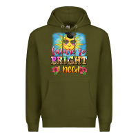 Army Green future so bright i need Premium Hoodie - Zillion Design Studio