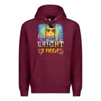 Burgundy future so bright i need Premium Hoodie - Zillion Design Studio