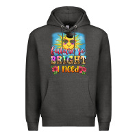 Charcoal Heather future so bright i need Premium Hoodie - Zillion Design Studio