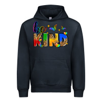 Navy be kind Urban Hoodie - Zillion Design Studio