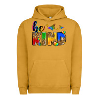 Pigment Peanut Butter be kind Urban Hoodie - Zillion Design Studio
