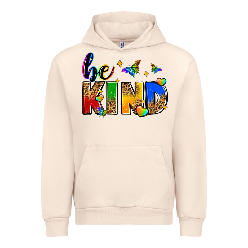 Be Kind Urban Hoodie by Zillion Design Studio | Teevron