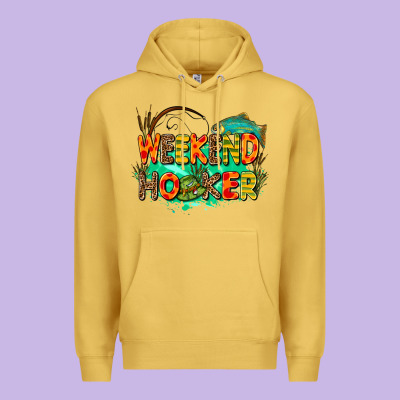 Weekend Hooker Premium Hoodie Designed By Adodesignshop