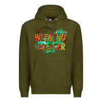 Army Green weekend hooker Premium Hoodie - AdoDesignShop