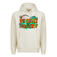 Oatmeal Heather weekend hooker Premium Hoodie - AdoDesignShop