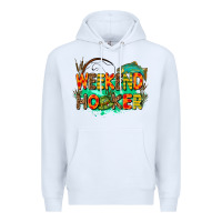 White weekend hooker Premium Hoodie - AdoDesignShop