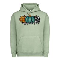 Pigment Oil Green happy fall y'all pumkins Urban Hoodie - RanaPortraitStore