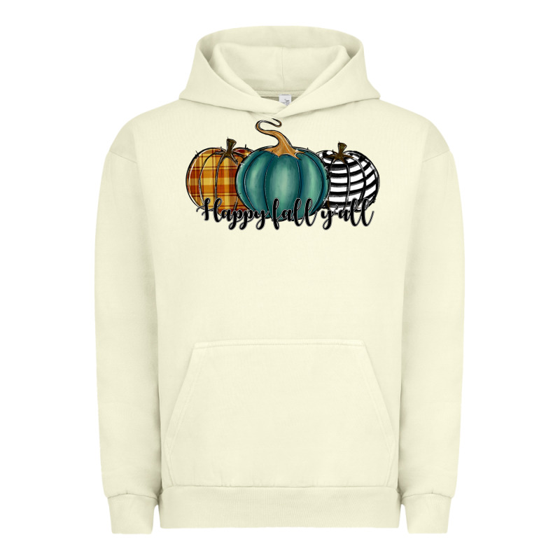 Happy Fall Y'all Pumkins Urban Hoodie by RanaPortraitStore | Teevron