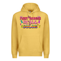Antique Gold Fight Cancer In All Color Premium Hoodie - texasbilliewilder