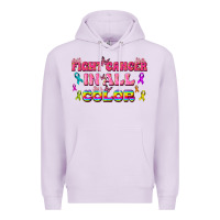 Lilac Fight Cancer In All Color Premium Hoodie - texasbilliewilder