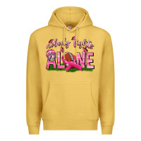 Antique Gold Football Nobody Fights Alone Premium Hoodie - texasbilliewilder