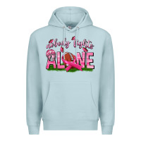 Blue Mist Football Nobody Fights Alone Premium Hoodie - texasbilliewilder