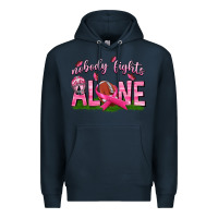 Navy Football Nobody Fights Alone Premium Hoodie - texasbilliewilder