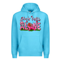 Ocean Blue Football Nobody Fights Alone Premium Hoodie - texasbilliewilder