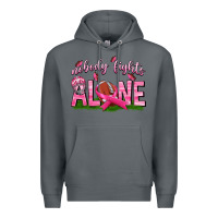 Rock Football Nobody Fights Alone Premium Hoodie - texasbilliewilder