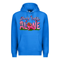 True Royal Football Nobody Fights Alone Premium Hoodie - texasbilliewilder