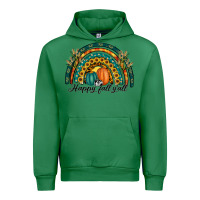Emerald happy fall y'all rainbow Urban Hoodie - RanaPortraitStore