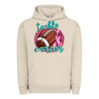 Pigment French Oak Tackle Cancer Football Urban Hoodie - texasbilliewilder